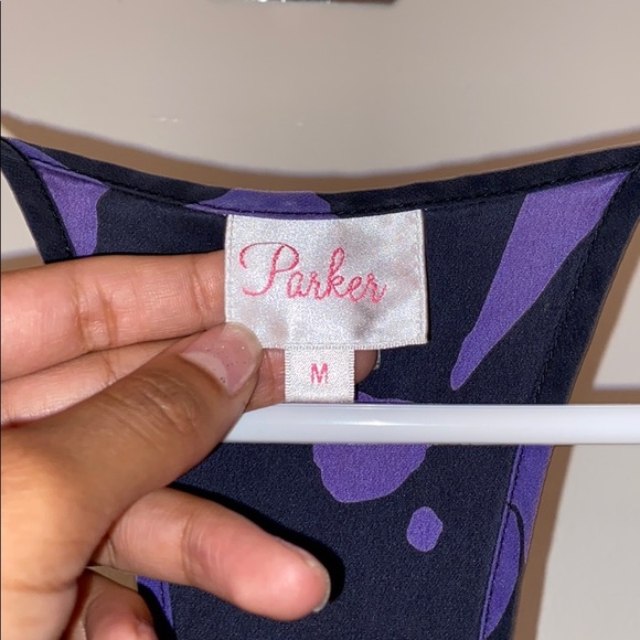 PARKER DRESS 100% SILK - Picture 3 of 5